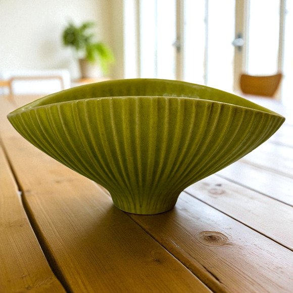 Jonathan Adler Anemone Console Bowl Pot Porter Relief Sculpture HTF Ceramic READ - Picture 1 of 14